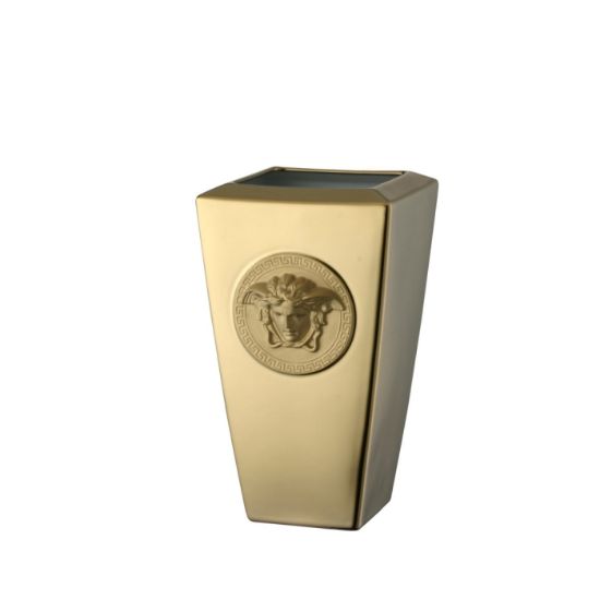 Picture of Versace Medusa Gold Reflection Vase