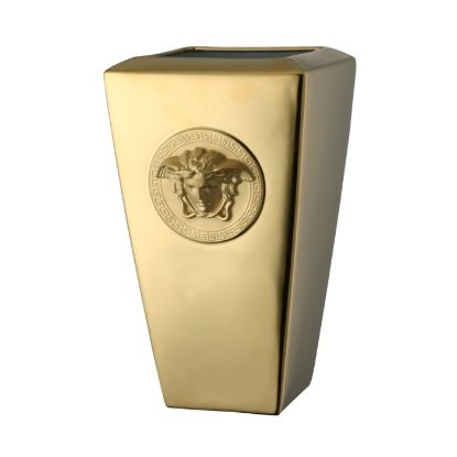 Picture of Versace Medusa Gold Reflection Vase