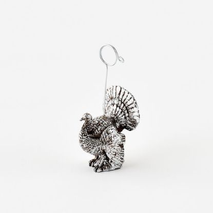Picture of Set of 4 Turkey Place Card Holders