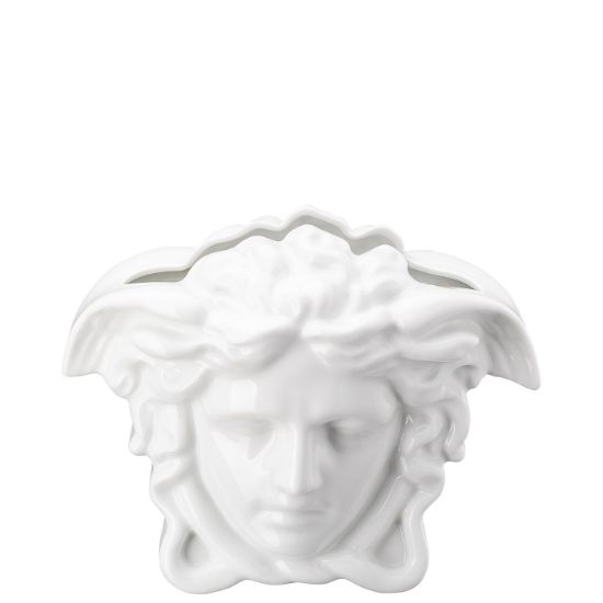 Picture of Versace Medusa Grande White Vase 8.25"