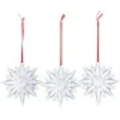 Picture of Waterford - Set of 3 Snowstar Ornaments