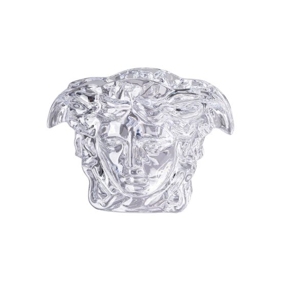 Picture of Versace Medusa Grande Clear Crystal Vase 7.5"