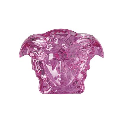 Picture of Versace Medusa Grande Pink Crystal Vase 7.5"
