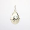 Picture of Vintage Sterling Silver Opening Egg Charm with Baby Chick Inside