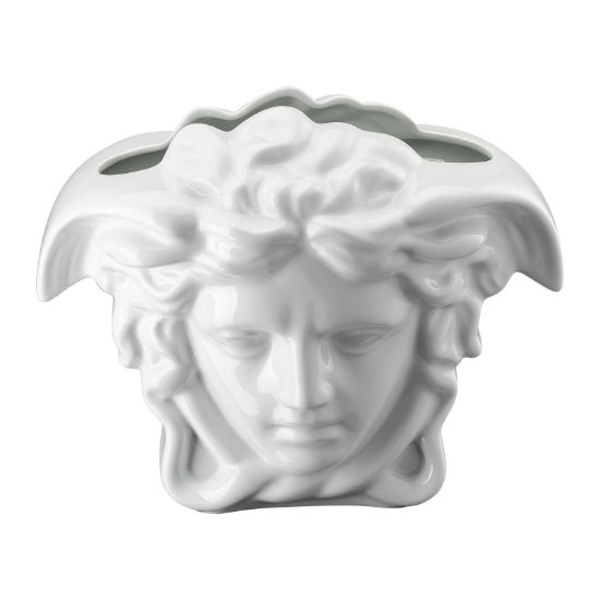Picture of Versace Medusa Grande White Vase 11.75"