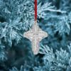 Picture of Wallace 2022 Sterling Grande Baroque Cross Ornament, 27th Edition