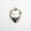 Picture of Vintage Sterling Silver 'Darling' Puffy Heart Charm