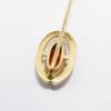 Picture of Antique Art Nouveau 14k Yellow Gold & Citrine Stick Pin