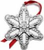 Picture of Wallace 2022 Sterling Grande Baroque Snowflake Ornament, Metal, 25th Anniversary Edition