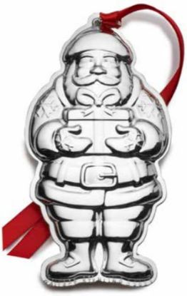 Picture of Wallace 2022 Sterling Santa Ornament, 6th Edition