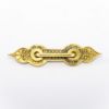 Picture of Antique Victorian 14k Gold Etruscan Revival Bar Brooch