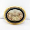Picture of Antique Victorian Grand Tour 18k Gold Micro Mosaic Brooch of the Vatican