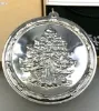 Picture of Spode 2009 Sterling Silver 2nd Edition Christmas Tree Ornament, with Box