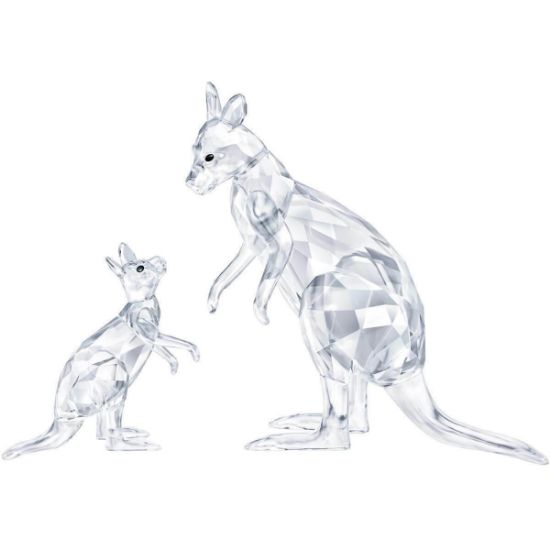 Picture of Swarovski - Kangaroo Mother With Baby