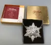 Picture of Gorham Sterling Silver 1999 Annual Snowflake Ornament, with box