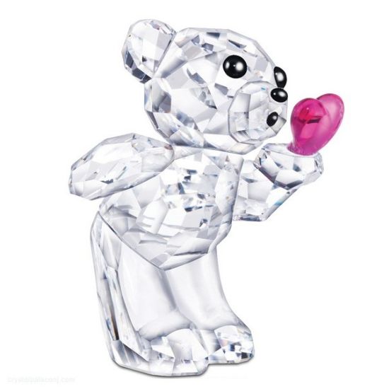 Picture of Swarovski - Kris Bear, Blowing Kisses Figurine