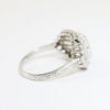 Picture of Antique Art Deco Era Platinum & Transitional Cut Diamond Statement Ring