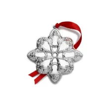 Picture of Gorham 2019 Silver Plate Annual Chantilly Ornament, 12th Edition