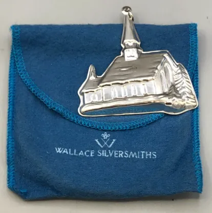 Picture of Wallace Memories Sterling Silver "Church" Ornament