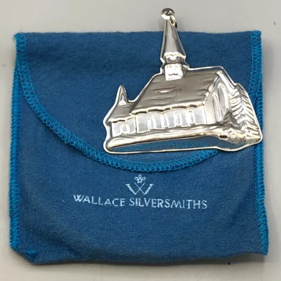 Picture of Wallace Memories Sterling Silver "Church" Ornament