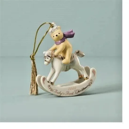 Picture of Lenox 2023 "Baby's First Winnie the Pooh" Ornament, NEW in Box