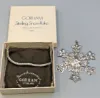 Picture of Gorham Sterling Silver 2000 Annual Snowflake Ornament, with Box
