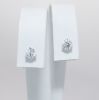Picture of 14k White Gold Diamond Round Brilliant Solitaire Studs 