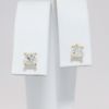 Picture of 14k Yellow Gold .60CTW Diamond Earrings 