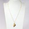 Picture of 18k Yellow Gold Diamond & Enamel Necklace 