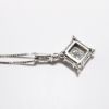 Picture of 14k White Gold Diamond Necklace 
