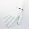 Picture of 14k White Gold Ruby & Diamond Bracelet 