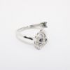 Picture of 14k White Gold Sapphire & Diamond Ring 