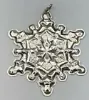 Picture of Gorham Sterling Silver 1971 Annual Snowflake Ornament, no box