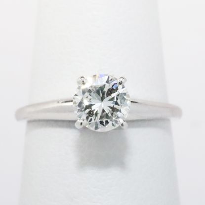 Picture of 14k White Gold Diamond Engagement Ring 