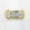 Picture of 18k Yellow Gold Diamond Men's Band 