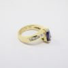 Picture of 14k Yellow Gold Tanzanite & Diamond Ring 