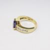 Picture of 14k Yellow Gold Tanzanite & Diamond Ring 