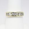 Picture of 14k Yellow Gold Diamond Men's Band 