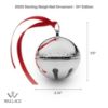 Picture of Wallace 2025 31st Edition Sterling Silver Sleigh Bell Ornament