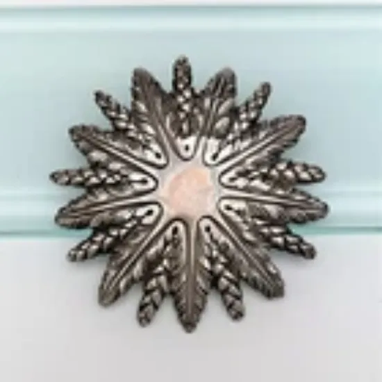Picture of Vintage 1987 Puiforcat France Sterling Silver Snowflake Ornament