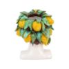 Picture of Vietri Sicilian Heads Vase - Lemon
