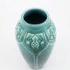 Picture of 1927 Arts & Crafts Rookwood Pottery 9" Vase, Blue-Green #2392
