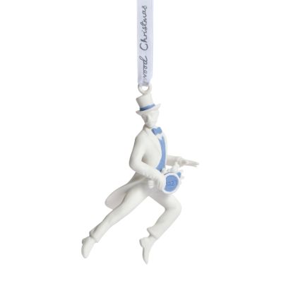 Picture of Wedgewood porcelain "10 Lords a Leaping" Ornament, Brand New in Box