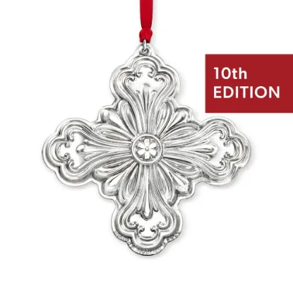 Picture of Gorham 2023 annual Cross Ornament - 10th. Ed. Brand New in Box