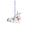 Picture of 2023 Wedgewood porcelain "Baby's First" Pink Deer Ornament, Brand New in Box