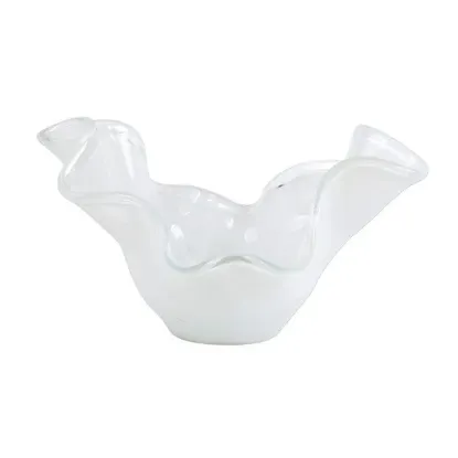 Picture of Vietri Onda Glass White Medium Bowl