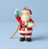 Picture of Lenox 2025 Santa with Mistletoe Ornament