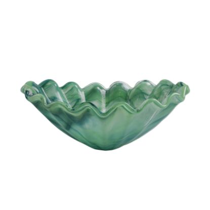 Picture of Green Medium Centerpiece Bowl