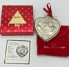 Picture of Wallace 1997 Sterling Silver Grande Baroque Heart Ornament with Box