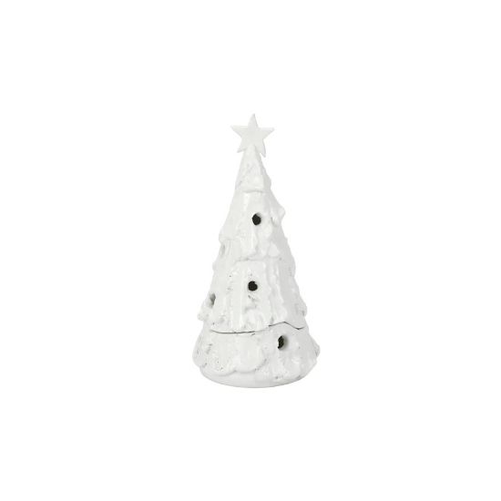 Picture of Vietri Foresta Bianca Small Flocked Tree with Star
